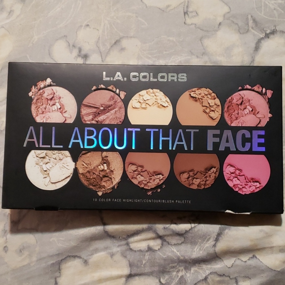 L.A.COLORS Highlight👀Contour👁Blush👛